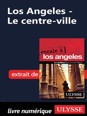 cover image of Los Angeles--Le centre-ville